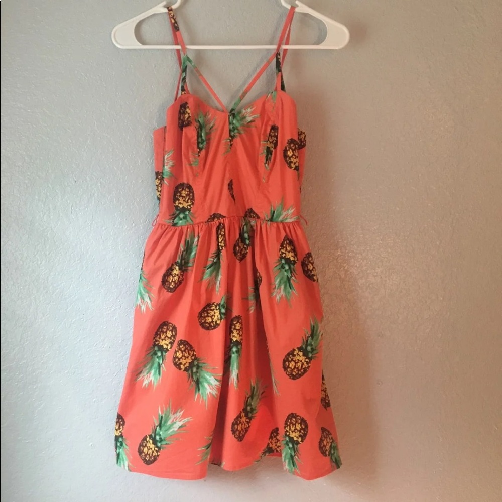Charlotte Russe Pineapple Dress